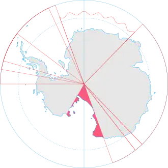 Location of Ross Dependency