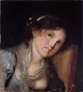 Portrait of a Girl (1885), oil on board