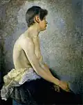 Half Nude  (1888), oil on canvas
