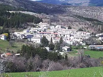 A view of the village in Antonaves