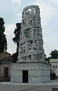 Mausoleum of Antonio Bernocchi, Cimitero Monumentale di Milano