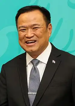 photograph of Anutin Charnvirakul
