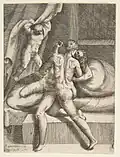 Apollo and Leucothea, from 'The Loves of the Gods'