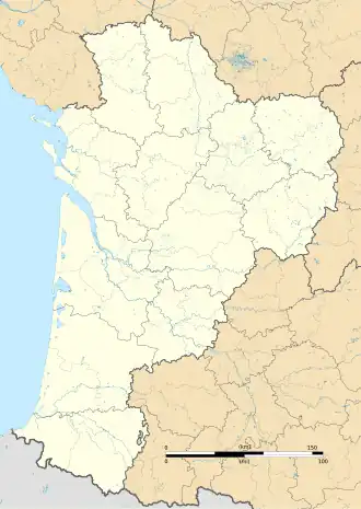 Gornac is located in Nouvelle-Aquitaine