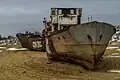 A Boat on what used to be the Aral Sea