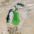 Aral Sea Animation 2000-2011.