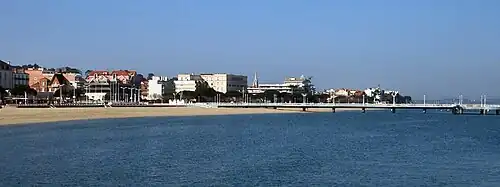 The beach of Arcachon.