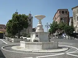 Fountain in Umberto I Square - Arce.