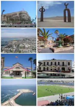 Collage of Arica