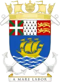 Coat of arms of Saint Pierre and Miquelon