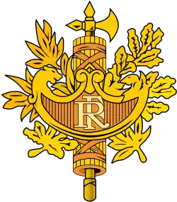 Unofficial coat of arms of France
