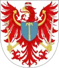 Coat of arms as Electorate of Brandenburg