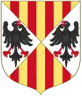 Coat of arms(from 14th century) of Sicily