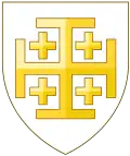 Coat of arms of Jerusalem, Outremer