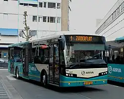 Arriva First-generation VDL Citea in Groningen in April 2009