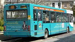 Arriva Guildford & West Surrey Dennis Dart SLF with Plaxton Pointer 1 bodywork in 2009 (1995 improvements)