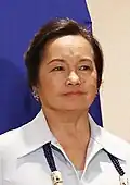 Gloria Macapagal Arroyo (PDP–Laban), served 2018–2019
