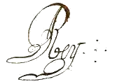 John V's signature