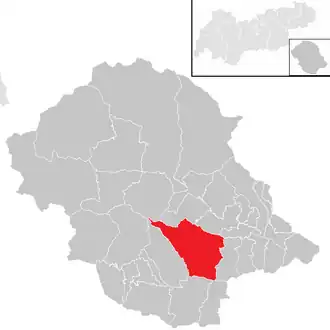 Location in the district
