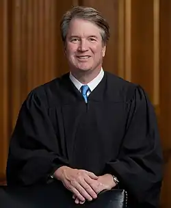 Official portrait of Supreme Court Justice Brett Kavanaugh