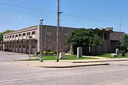 The Atoka County Courthouse in Atoka.