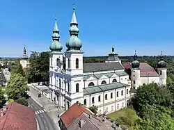 Puchheim palace with basilica