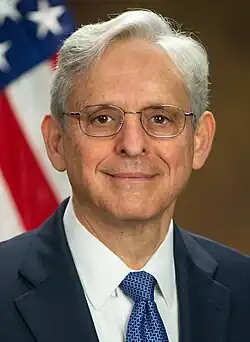 Merrick Garland(2021-2025)Born (1952-11-13)November 13, 1952(age 73&nbsp;years, 228&nbsp;days)