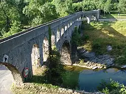 Aqueduct over the Arre near Le Vigan.
