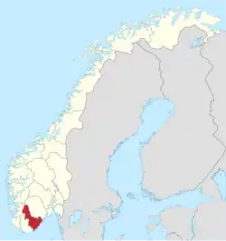 Aust-Agder within Norway