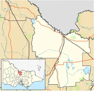 Echuca is located in Shire of Campaspe