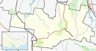 Daylesford is located in Shire of Hepburn