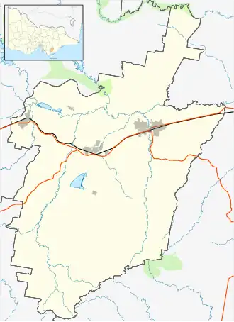 Morwell is located in City of Latrobe