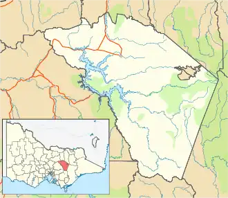 Mansfield is located in Shire of Mansfield