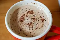 A cup of hot Milo