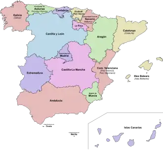 Spanish autonomous communities