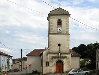 The church of Saint-Dominique in Avillers