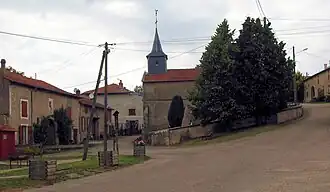 The church of Notre-Dame in Avrainville