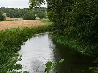The Avre river in La Neuville-Sire-Bernard