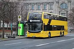 One of the first two Enviro500 MMCs for Berliner Verkehrsbetriebe