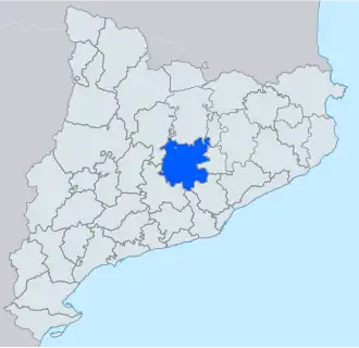 Location within Catalunya