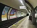 Northbound Northern line platform looking north