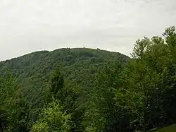 The Ballon d'Alsace mountain.
