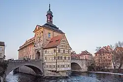 Old town hall (Altes Rathaus) in Bamberg