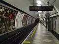 Northbound Northern Line platform at Bank