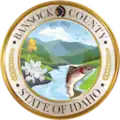 Official seal of Bannock County