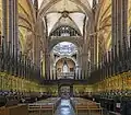 Choir seats at the Cathedral