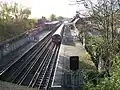 Looking south from Station Road