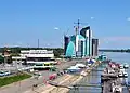 The Ob River as seen from Barnaul.