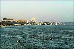 The port of Basra