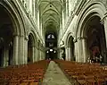 An inside view of the cathedral